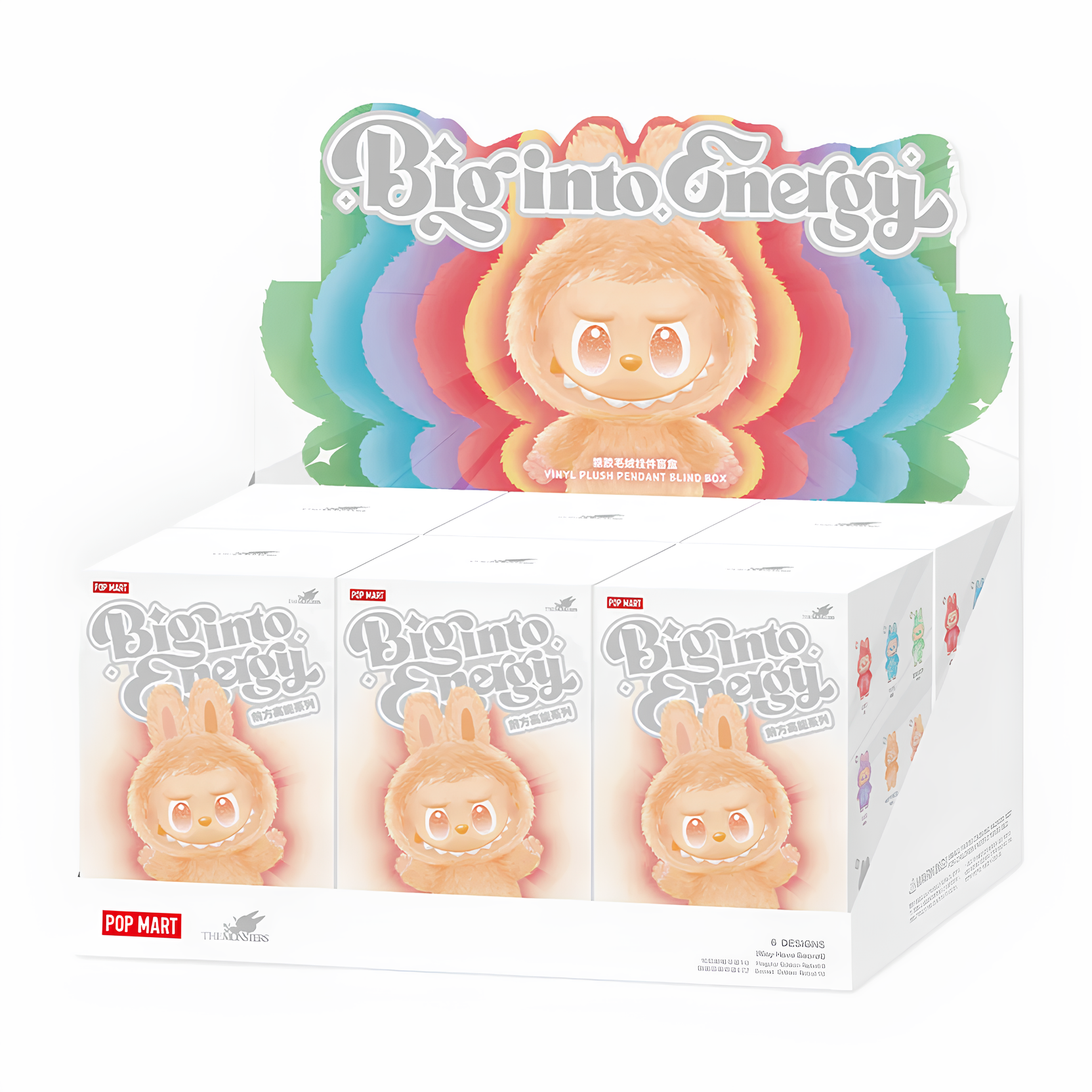 Labubu – Big Into Energy Series – Blind Box 6 pièces