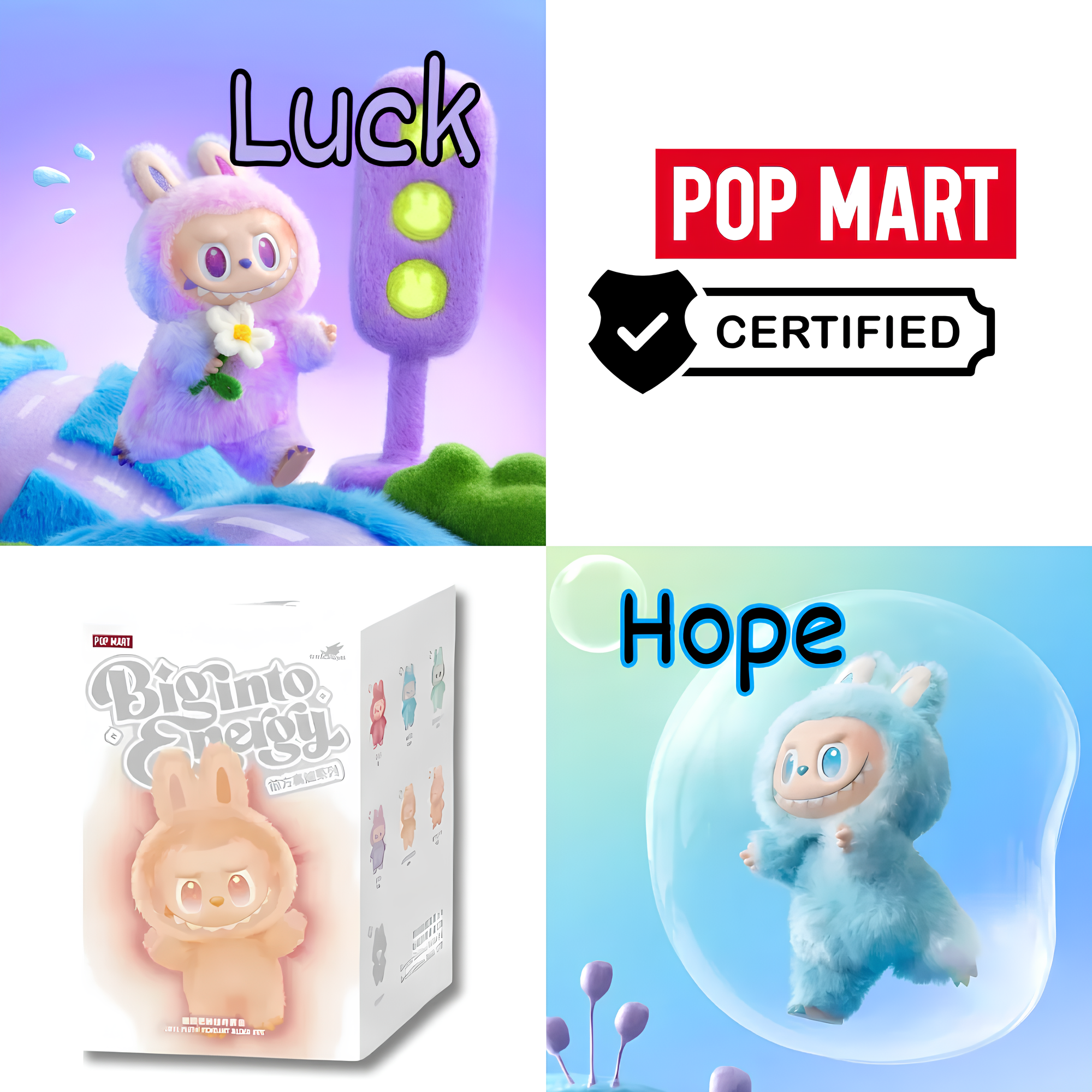 Labubu – Big Into Energy Series – Blind Box 6 pièces