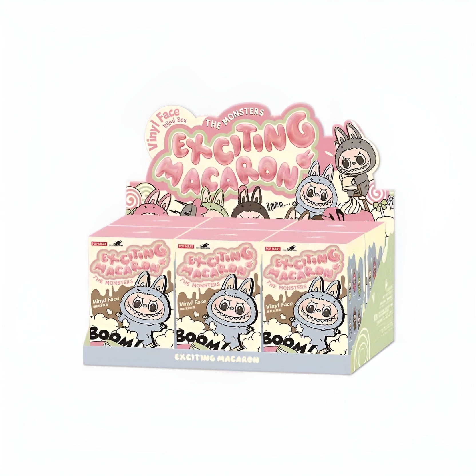 Labubu – Exciting Macaron Series – Blind Box 6 pièces