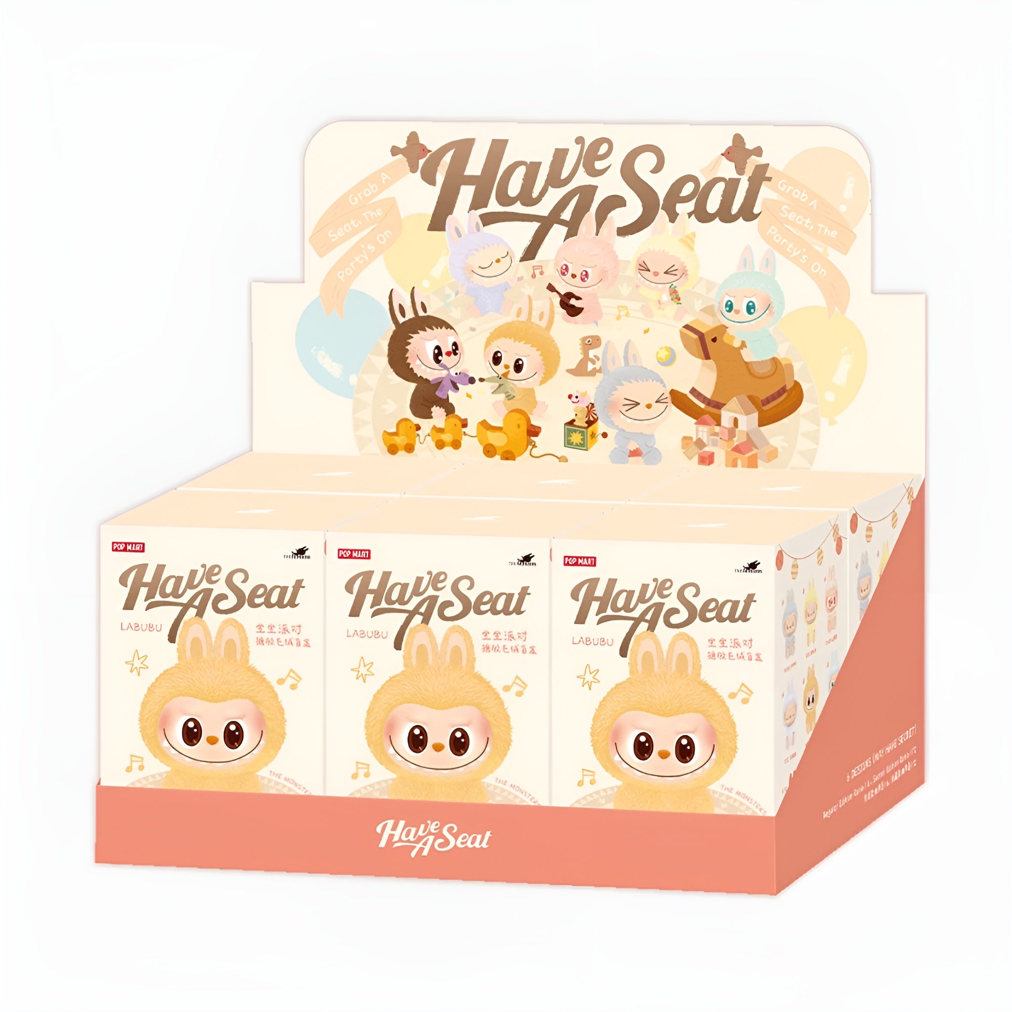 Labubu – Have a Seat Series – Blind Box 6 pièces