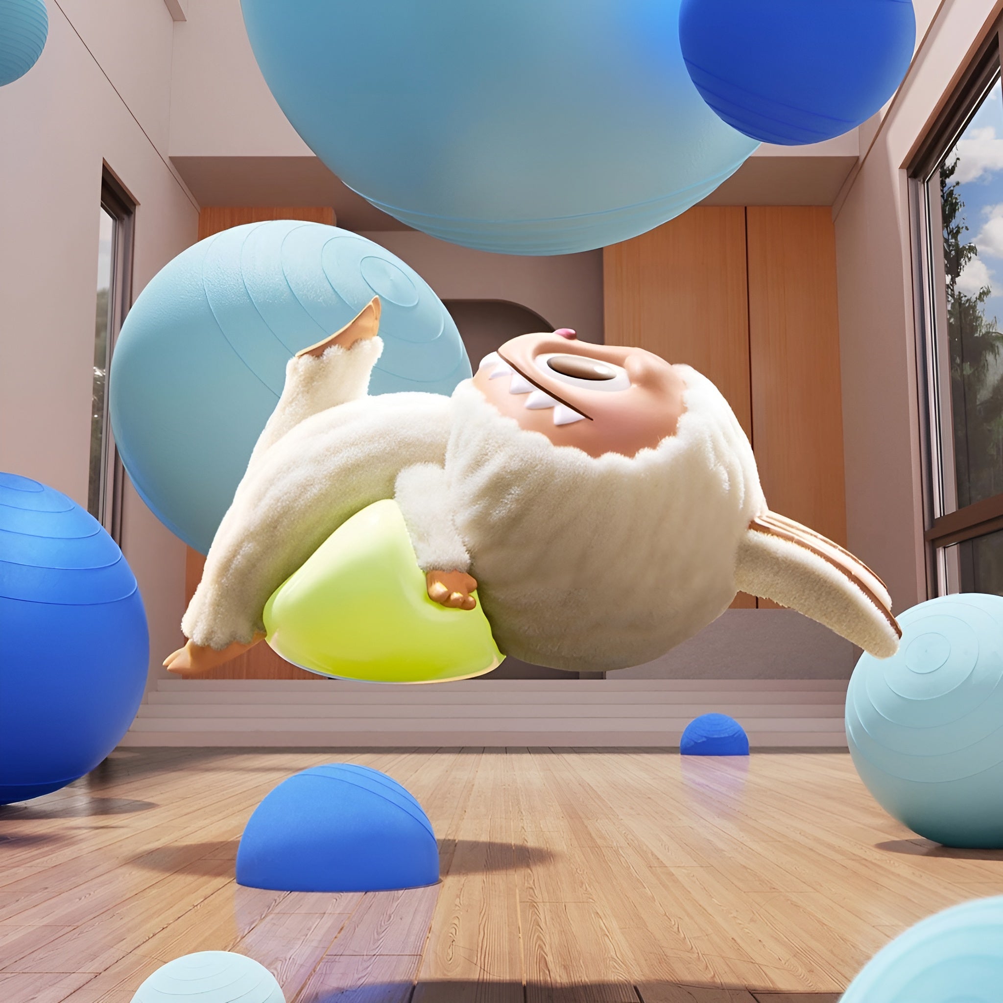 Labubu – Lazy Yoga Series – Blind Box (1p)