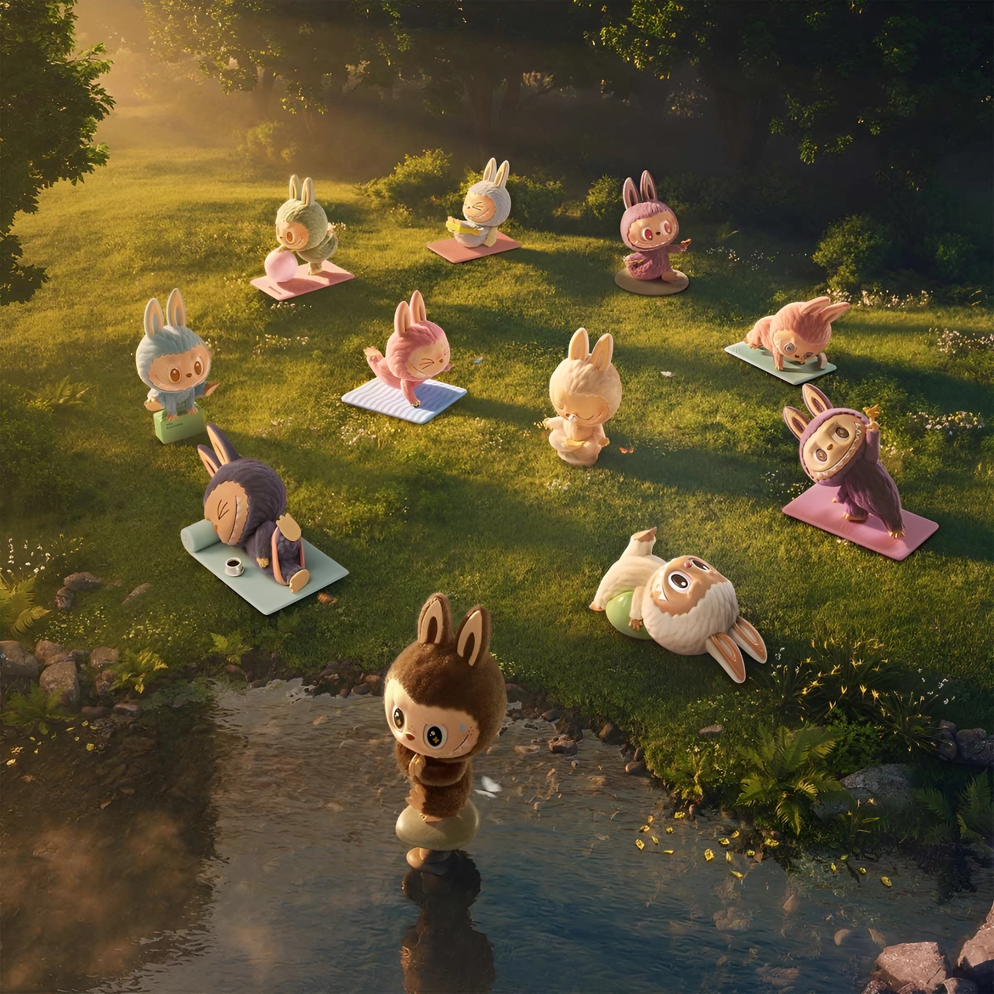 Labubu – Lazy Yoga Series – Blind Box (1p)